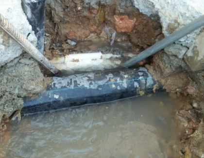 泰兴测漏水之水管漏水